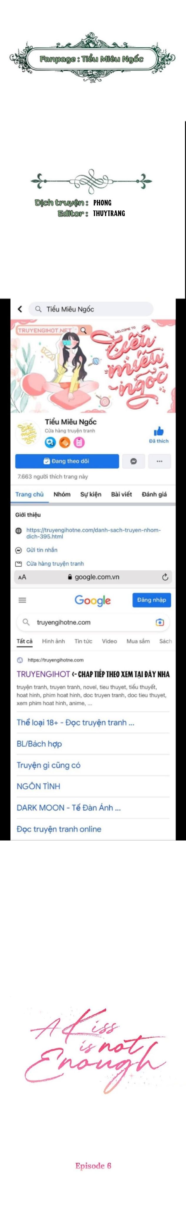 đọc truyện Hôn Thôi Vẫn Chưa Đủ Đâu Chương 6 ảnh 1 tại Giả Dược