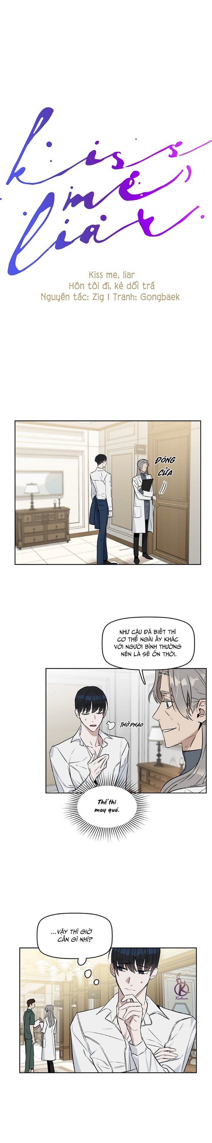 đọc truyện Hôn Tôi Đi, Đồ Dối Trá Chương 13 ảnh 3 tại Thiên Thai Truyện