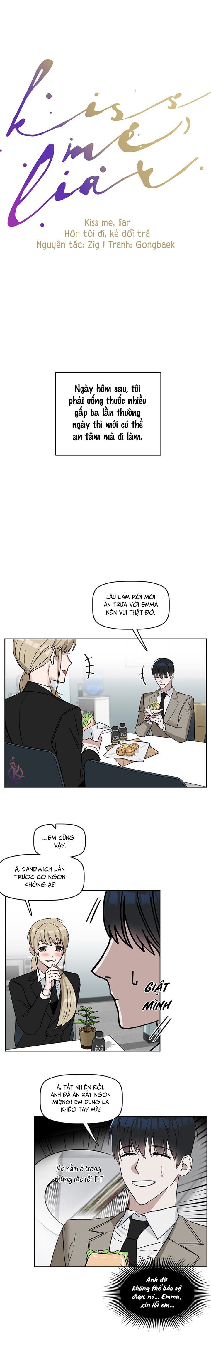 đọc truyện Hôn Tôi Đi, Đồ Dối Trá Chương 15 ảnh 9 tại Thiên Thai Truyện