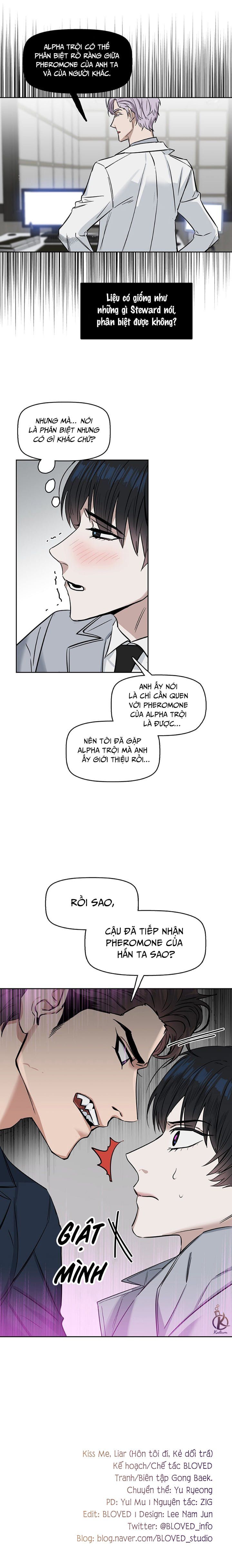 đọc truyện Hôn Tôi Đi, Đồ Dối Trá Chương 16 ảnh 17 tại Thiên Thai Truyện