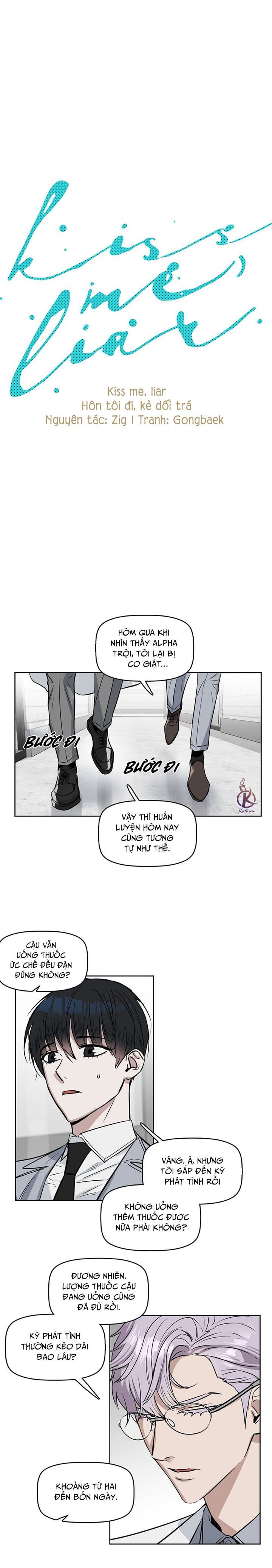 đọc truyện Hôn Tôi Đi, Đồ Dối Trá Chương 16 ảnh 10 tại Thiên Thai Truyện