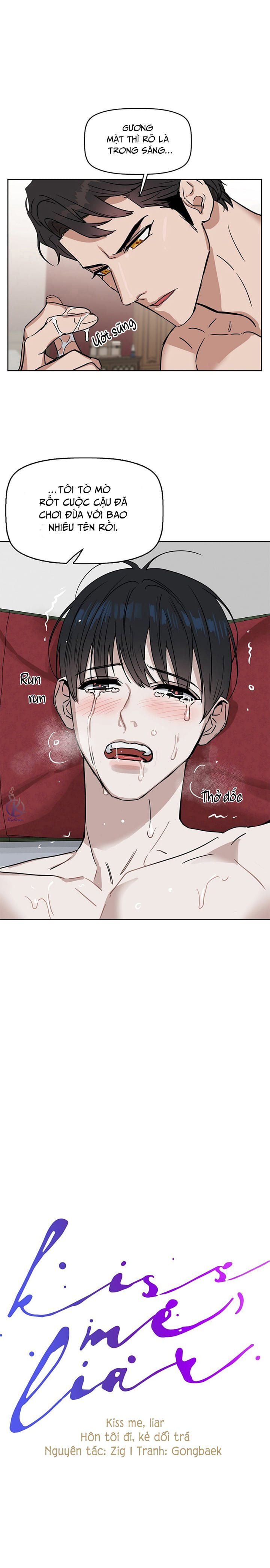 đọc truyện Hôn Tôi Đi, Đồ Dối Trá Chương 18 ảnh 3 tại Thiên Thai Truyện