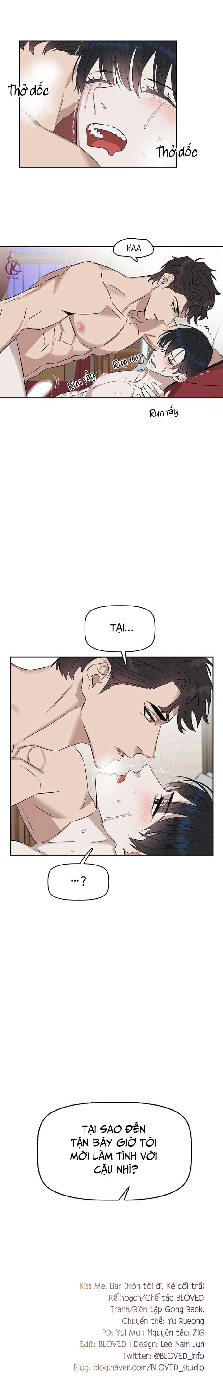 đọc truyện Hôn Tôi Đi, Đồ Dối Trá Chương 18 ảnh 15 tại Thiên Thai Truyện