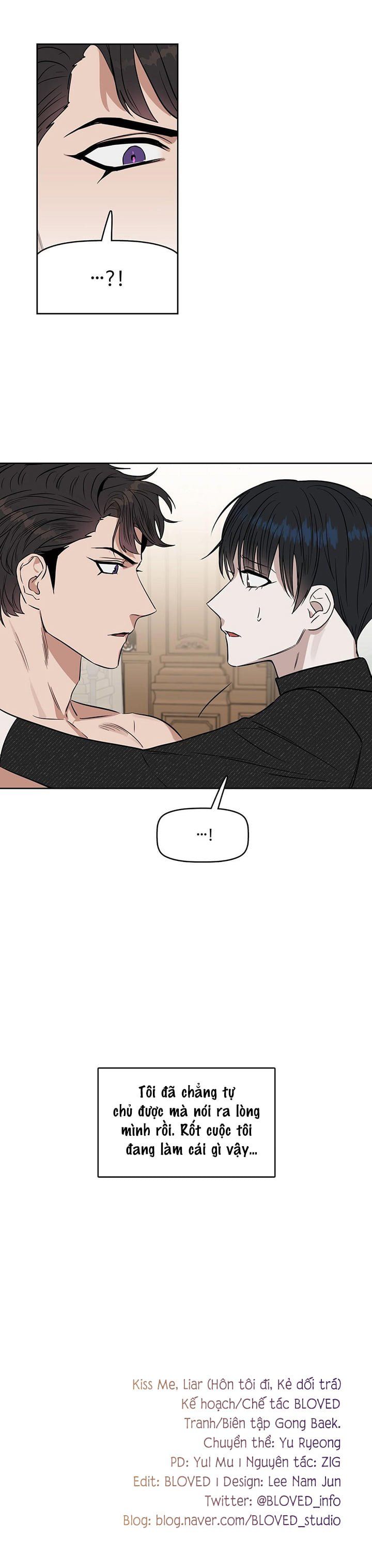 đọc truyện Hôn Tôi Đi, Đồ Dối Trá Chương 23 ảnh 26 tại Thiên Thai Truyện