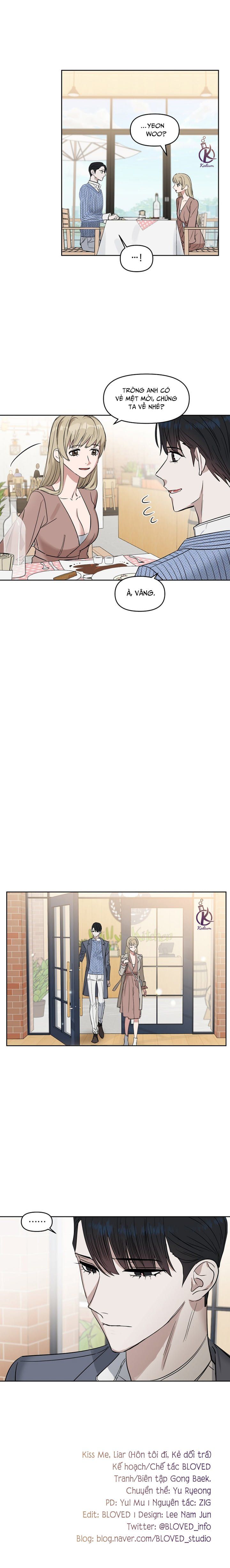 đọc truyện Hôn Tôi Đi, Đồ Dối Trá Chương 27 ảnh 15 tại Thiên Thai Truyện