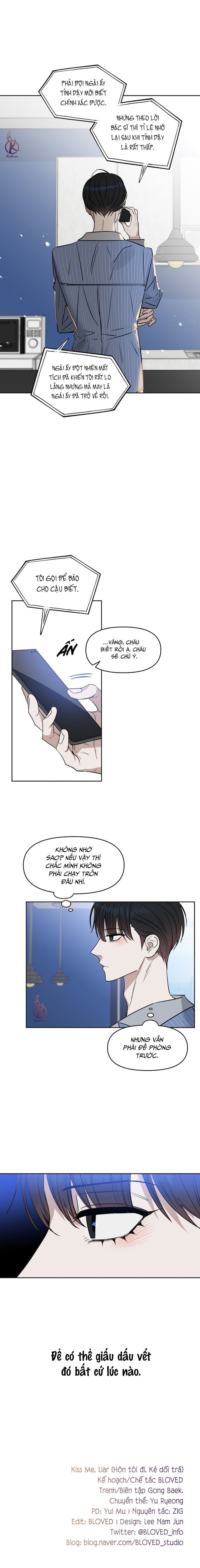 đọc truyện Hôn Tôi Đi, Đồ Dối Trá Chương 28 ảnh 15 tại Thiên Thai Truyện