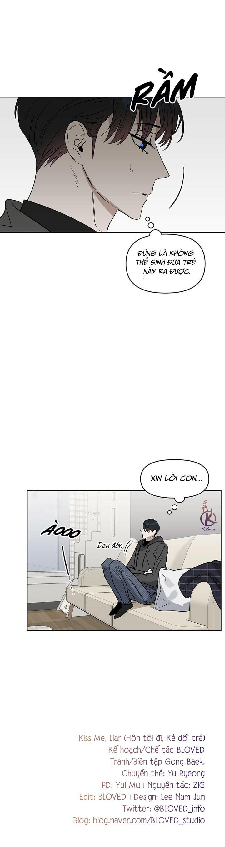 đọc truyện Hôn Tôi Đi, Đồ Dối Trá Chương 36 ảnh 27 tại Thiên Thai Truyện