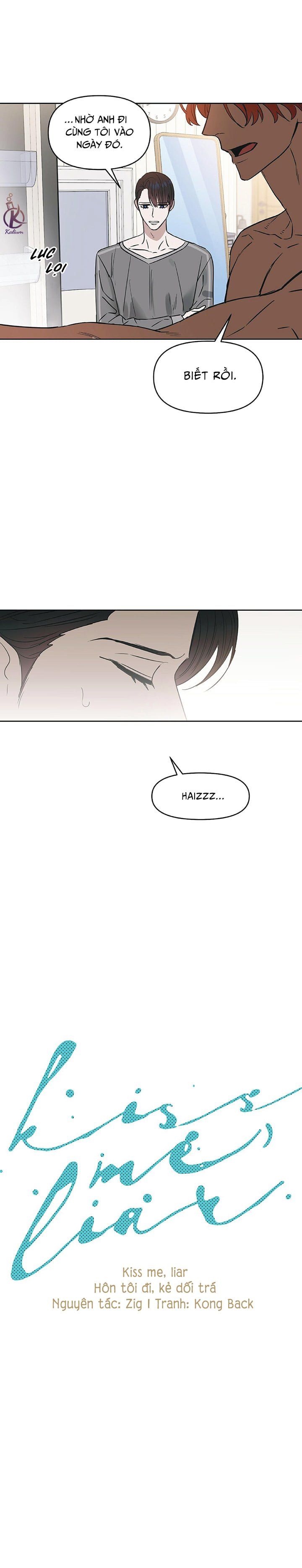 đọc truyện Hôn Tôi Đi, Đồ Dối Trá Chương 37 ảnh 6 tại Thiên Thai Truyện