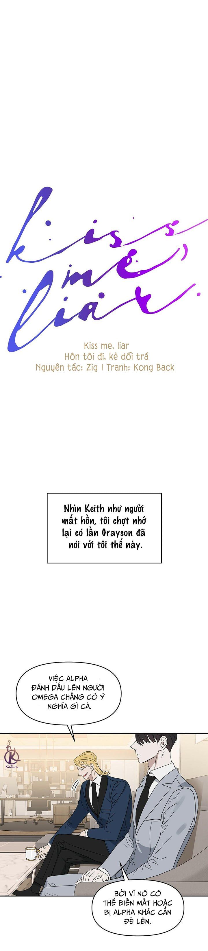 đọc truyện Hôn Tôi Đi, Đồ Dối Trá Chương 39 ảnh 13 tại Thiên Thai Truyện