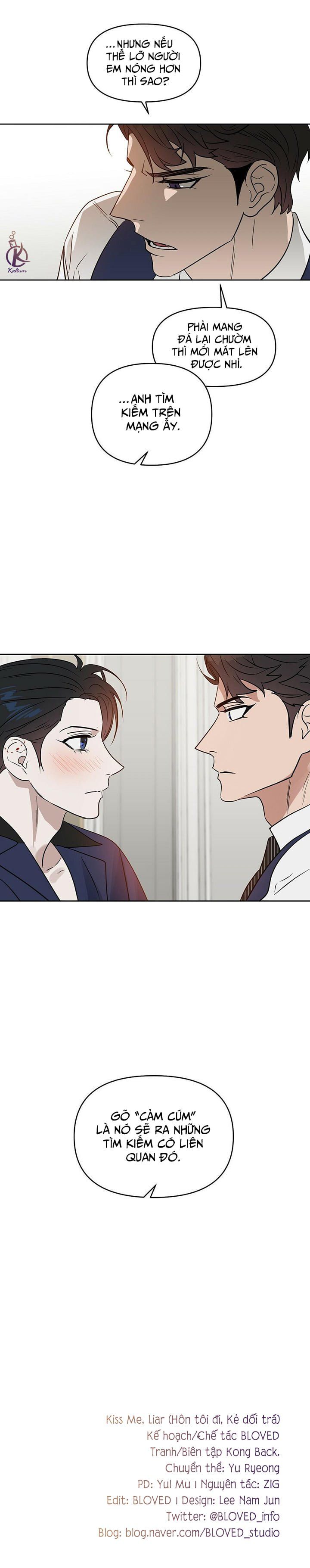 đọc truyện Hôn Tôi Đi, Đồ Dối Trá Chương 40 ảnh 22 tại Thiên Thai Truyện