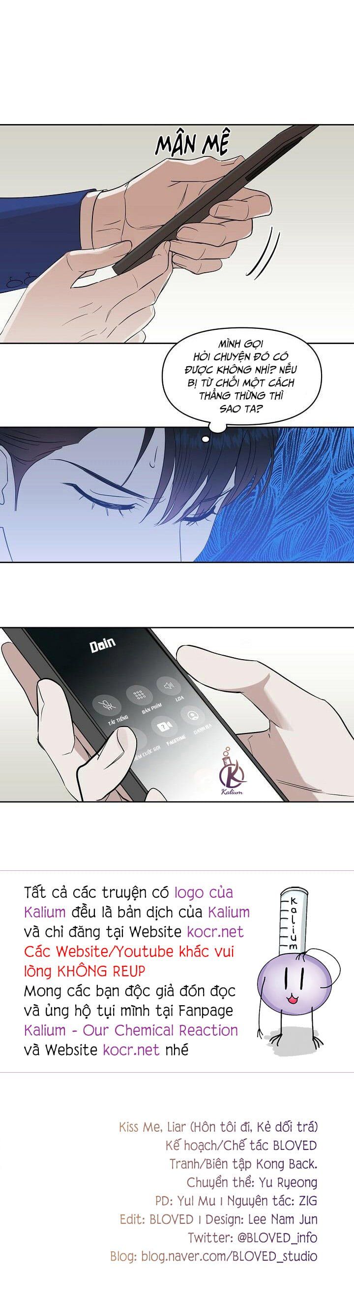 đọc truyện Hôn Tôi Đi, Đồ Dối Trá Chương 49 ảnh 21 tại Thiên Thai Truyện