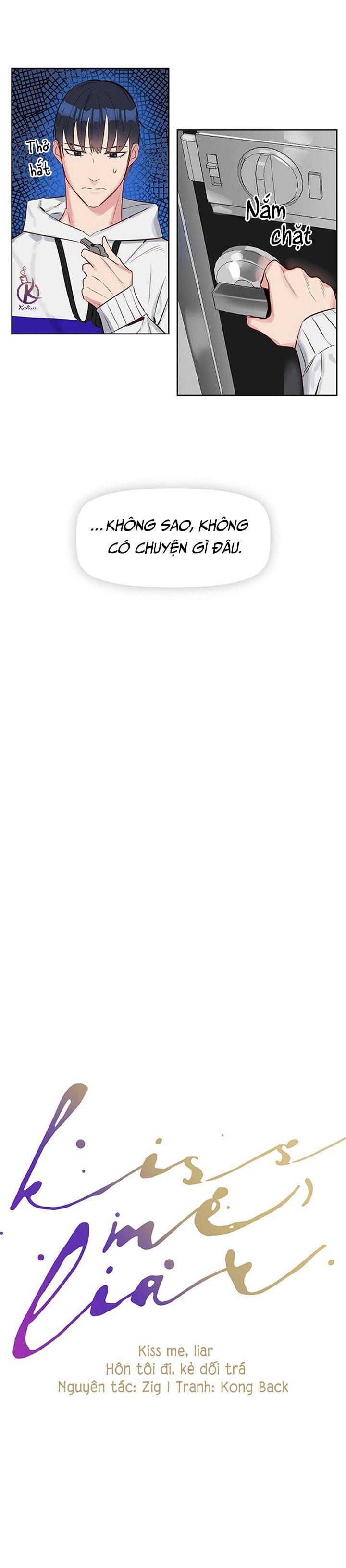 đọc truyện Hôn Tôi Đi, Đồ Dối Trá Chương 5 ảnh 4 tại Thiên Thai Truyện