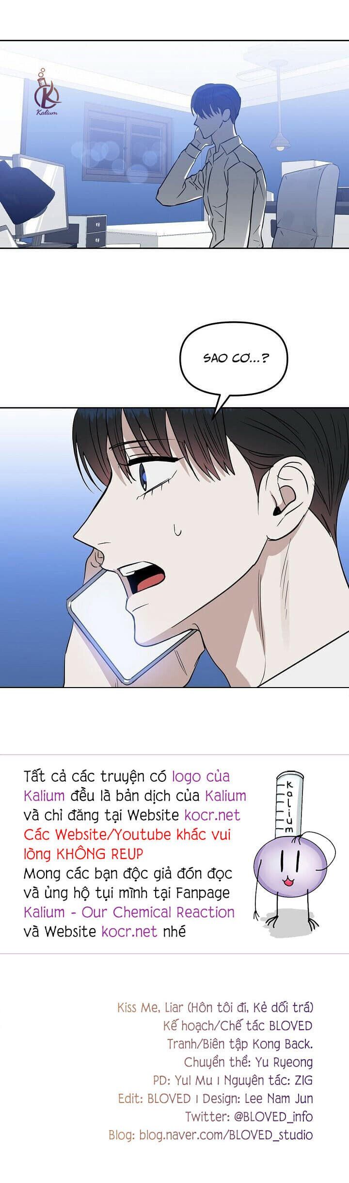 đọc truyện Hôn Tôi Đi, Đồ Dối Trá Chương 55 ảnh 26 tại Thiên Thai Truyện