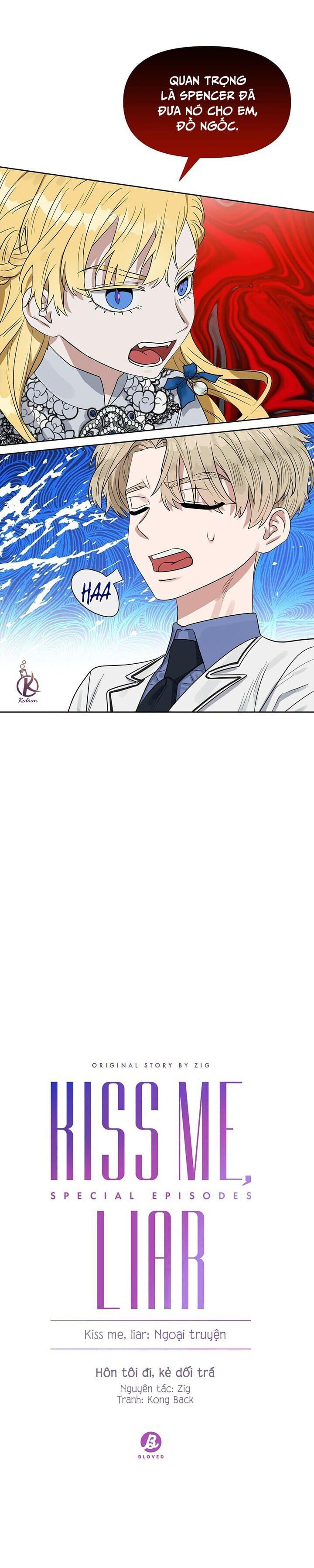 đọc truyện Hôn Tôi Đi, Đồ Dối Trá Chương 59.5 ảnh 7 tại Thiên Thai Truyện