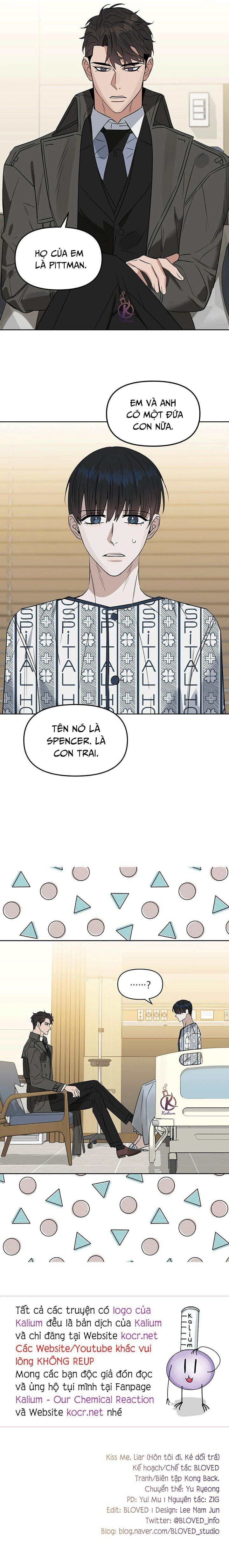 đọc truyện Hôn Tôi Đi, Đồ Dối Trá Chương 62.5 ảnh 11 tại Thiên Thai Truyện