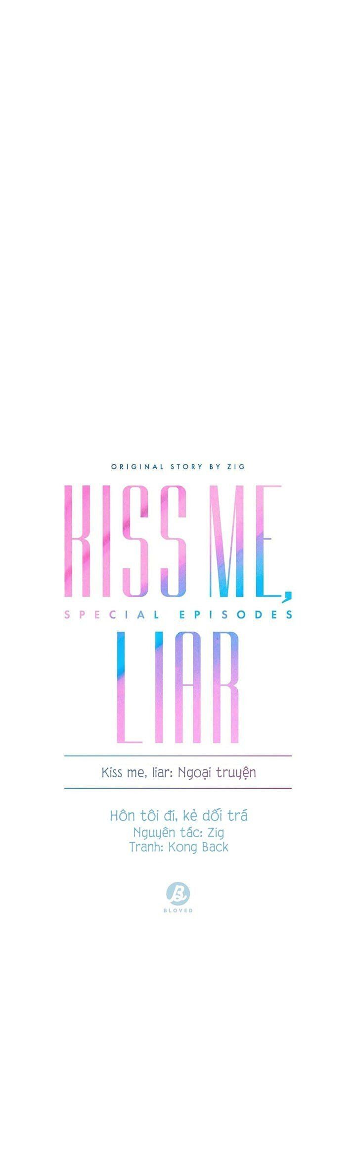 đọc truyện Hôn Tôi Đi, Đồ Dối Trá Chương 66.5 ảnh 5 tại Thiên Thai Truyện