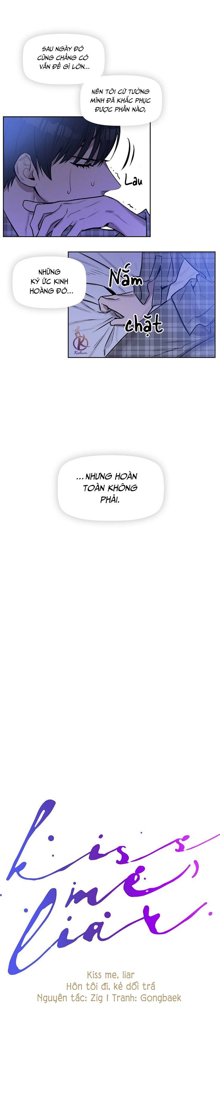 đọc truyện Hôn Tôi Đi, Đồ Dối Trá Chương 7 ảnh 4 tại Thiên Thai Truyện