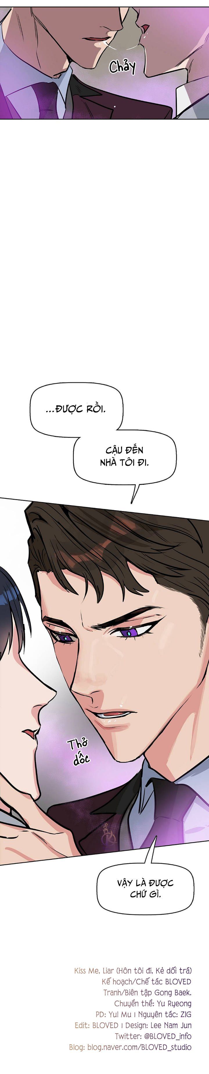 đọc truyện Hôn Tôi Đi, Đồ Dối Trá Chương 7 ảnh 22 tại Thiên Thai Truyện