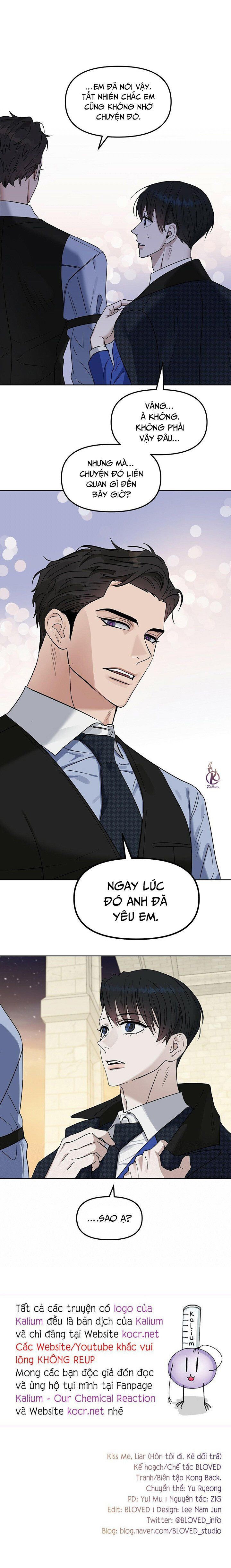 đọc truyện Hôn Tôi Đi, Đồ Dối Trá Chương 74.5 ảnh 11 tại Thiên Thai Truyện