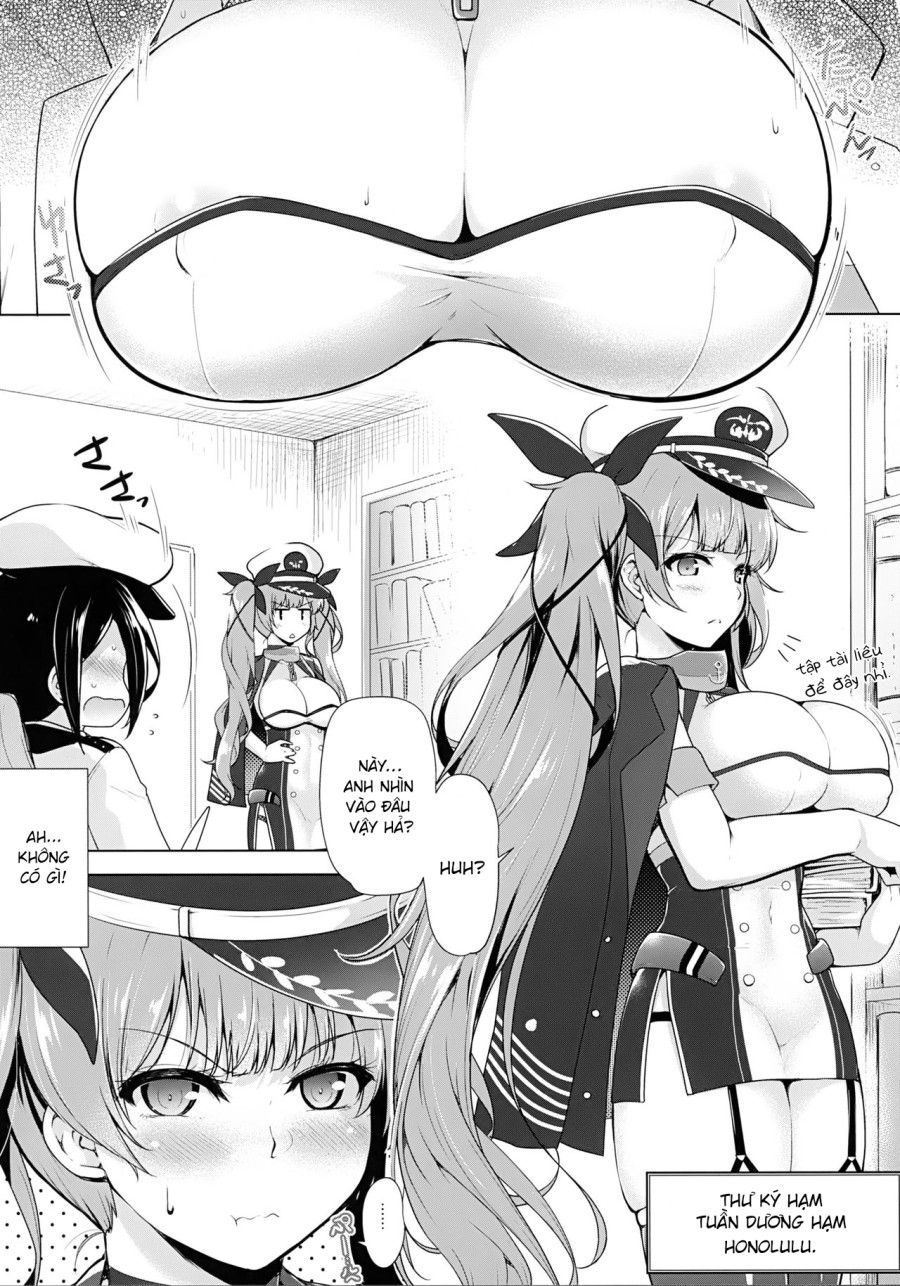 đọc truyện Honolulu-san Ga Bucchouzura Shinagara Oppai De Nagusamete Kureru Hon (azur Lane) Oneshot ảnh 6 tại Thiên Thai Truyện