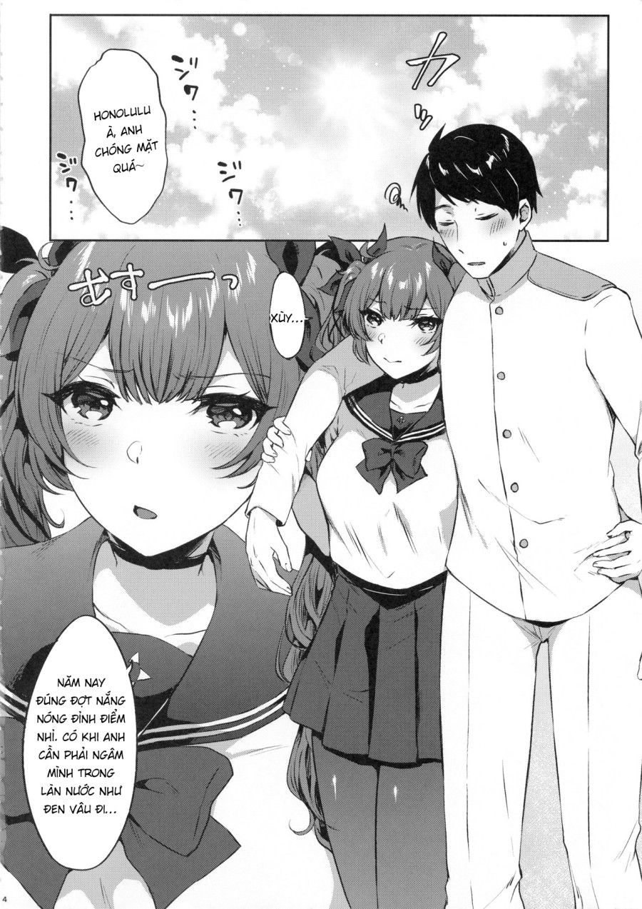 Honolulu-style Helping Techinque (azur Lane) Chương 1 page 3 - Giả Dược
