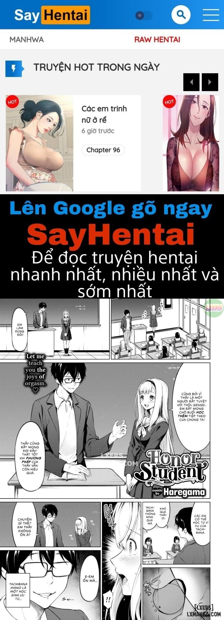 đọc truyện Honor Student Oneshot Chương 1 ảnh 1 tại Thiên Thai Truyện