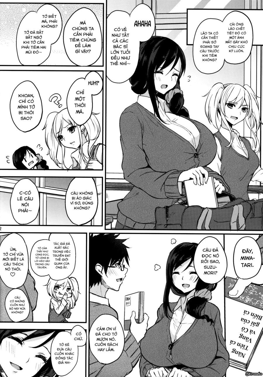 Houkago Milk Latte Oneshot page 4 - Giả Dược
