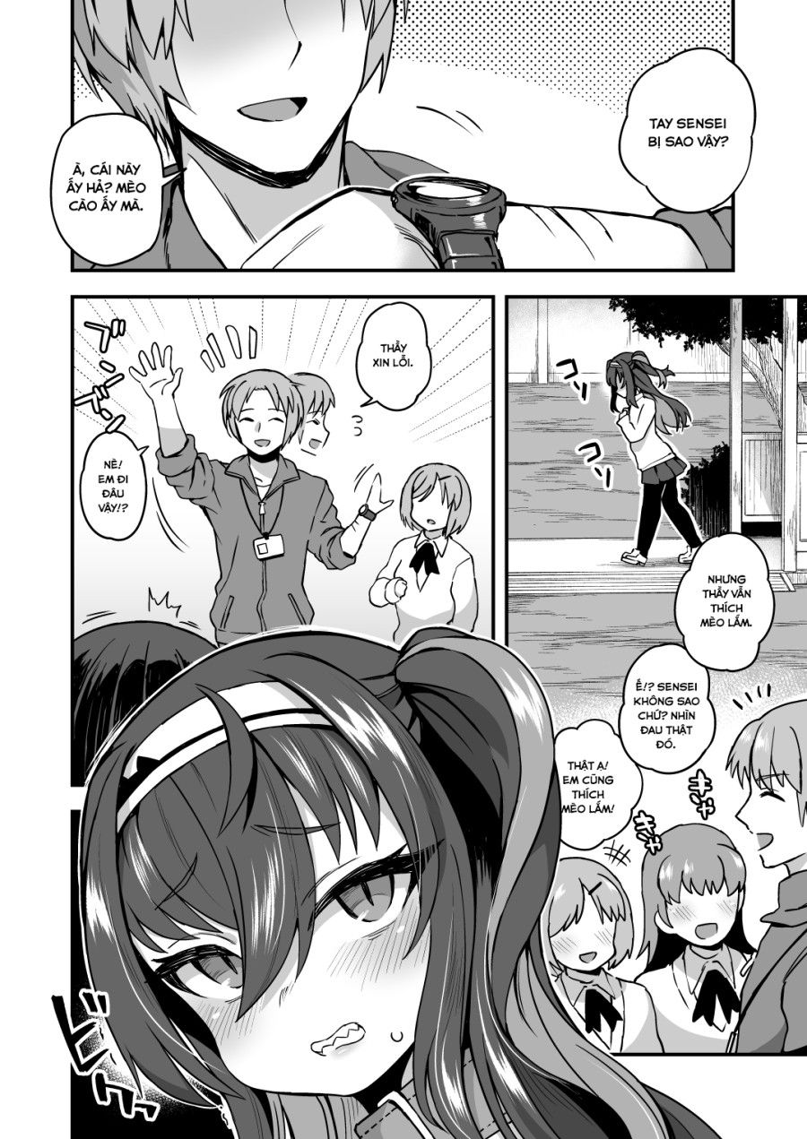 Houkago Wa Sensei No Iinari Oneshot page 4 - Giả Dược