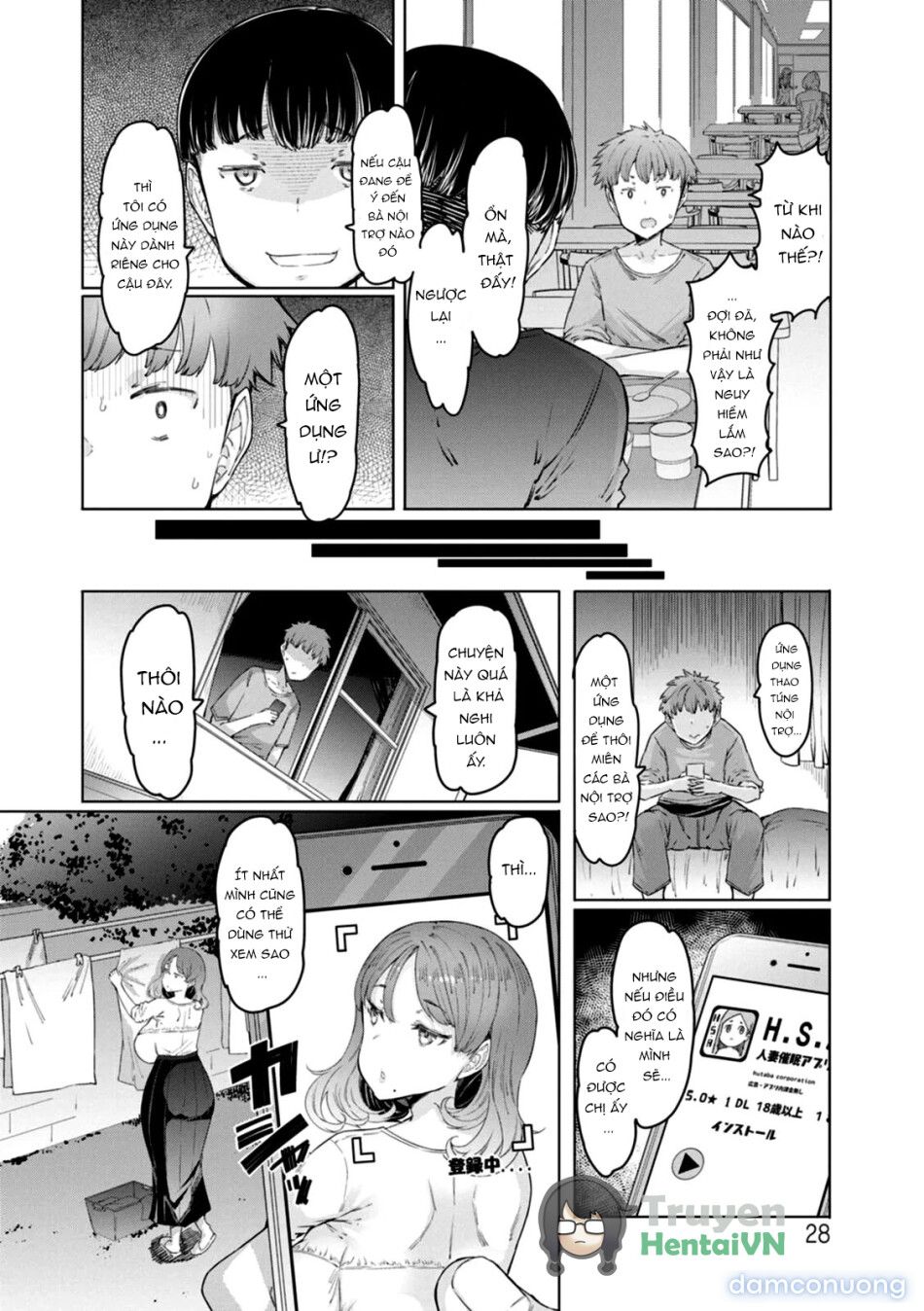 đọc truyện Housewife Hypnosis App Ch.1-9 Chương 2 ảnh 7 tại Thiên Thai Truyện