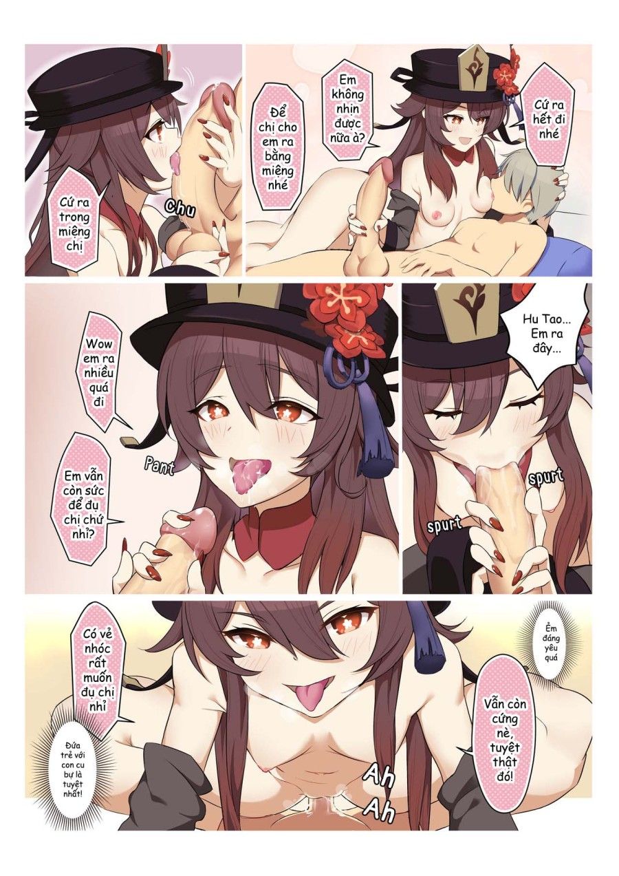 Hu Tao Và Shota (genshin Impact) Oneshot page 4 - Giả Dược