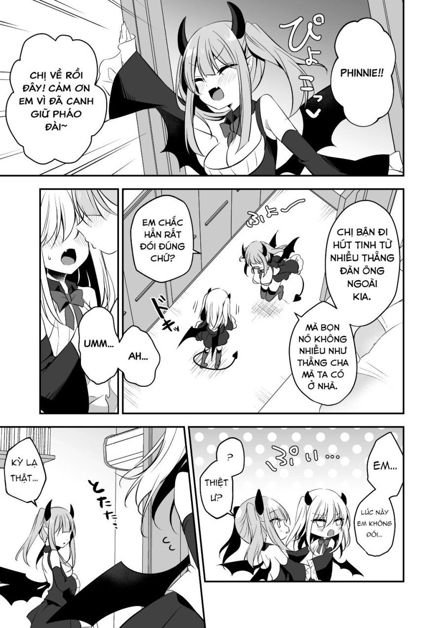 Huấn Luyện Bé Succubus Ngây Thơ Thành Người Nhớn. Oneshot page 27 - Giả Dược