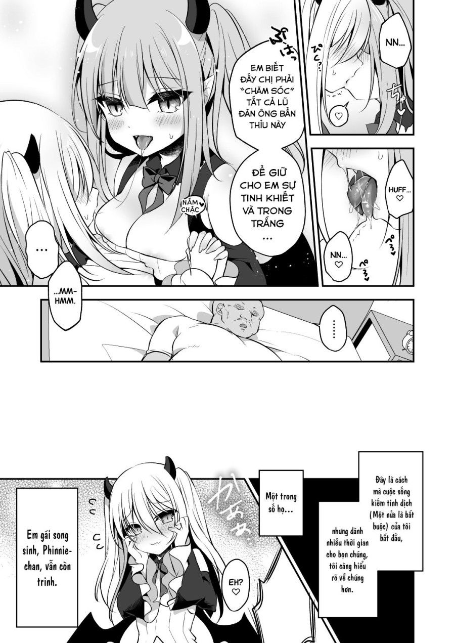Huấn Luyện Bé Succubus Ngây Thơ Thành Người Nhớn. Oneshot page 7 - Giả Dược
