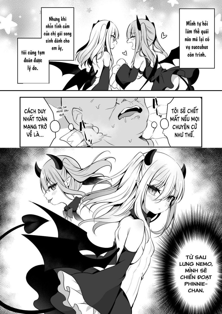 Huấn Luyện Bé Succubus Ngây Thơ Thành Người Nhớn. Oneshot page 8 - Giả Dược