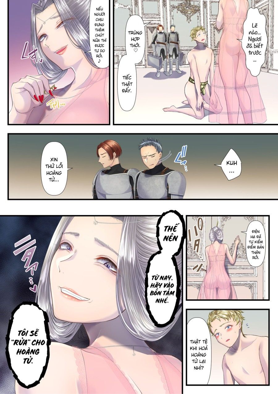 đọc truyện Huấn Luyện Hoàng Tử Bán Nước Của Điếm Quý Tộc ~phân Chia Lãnh Thổ~ Oneshot ảnh 19 tại Giả Dược