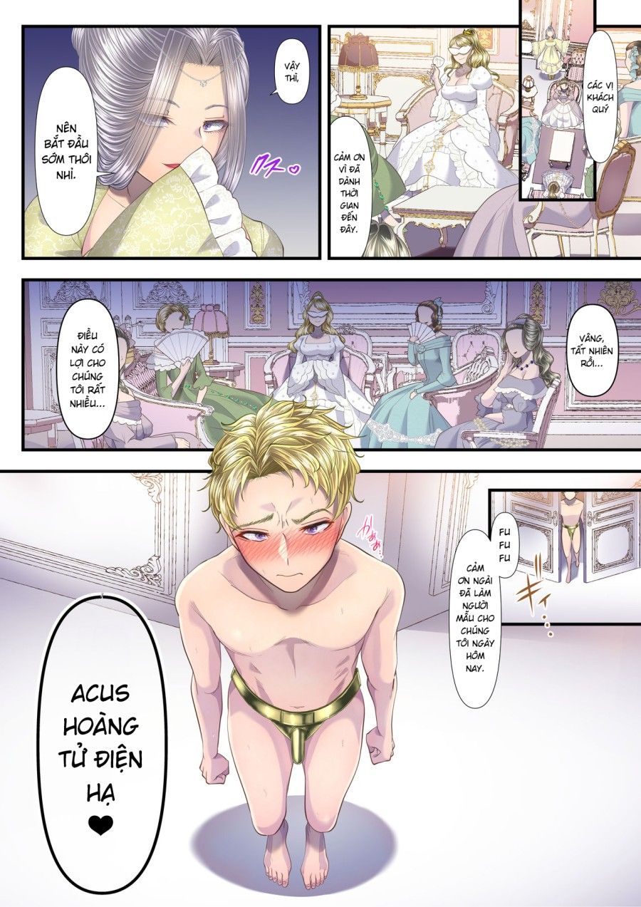 đọc truyện Huấn Luyện Hoàng Tử Bán Nước Của Điếm Quý Tộc ~phân Chia Lãnh Thổ~ Oneshot ảnh 27 tại Giả Dược