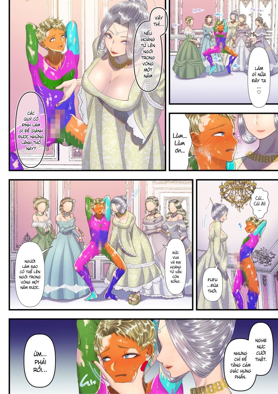 đọc truyện Huấn Luyện Hoàng Tử Bán Nước Của Điếm Quý Tộc ~phân Chia Lãnh Thổ~ Oneshot ảnh 33 tại Giả Dược