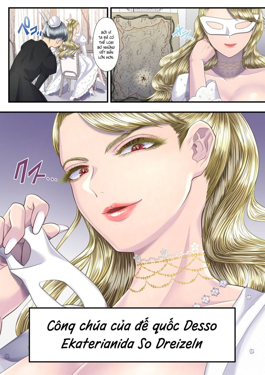 đọc truyện Huấn Luyện Hoàng Tử Bán Nước Của Điếm Quý Tộc ~phân Chia Lãnh Thổ~ Oneshot ảnh 51 tại Giả Dược