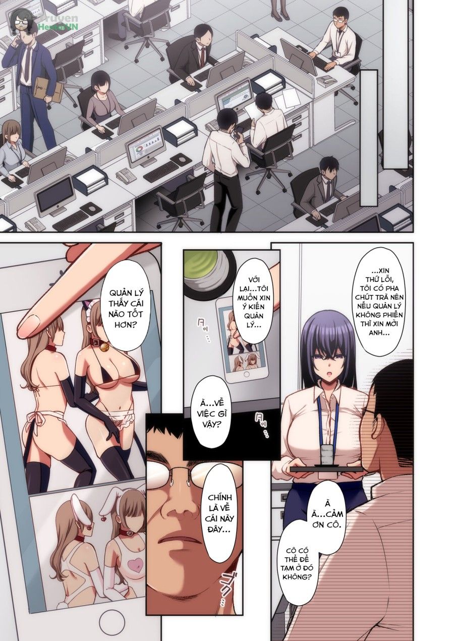 Huấn Luyện Nhân Viên Dâm Dục Thành Bồn Chứa Tinh Chương 1 page 35 - Giả Dược