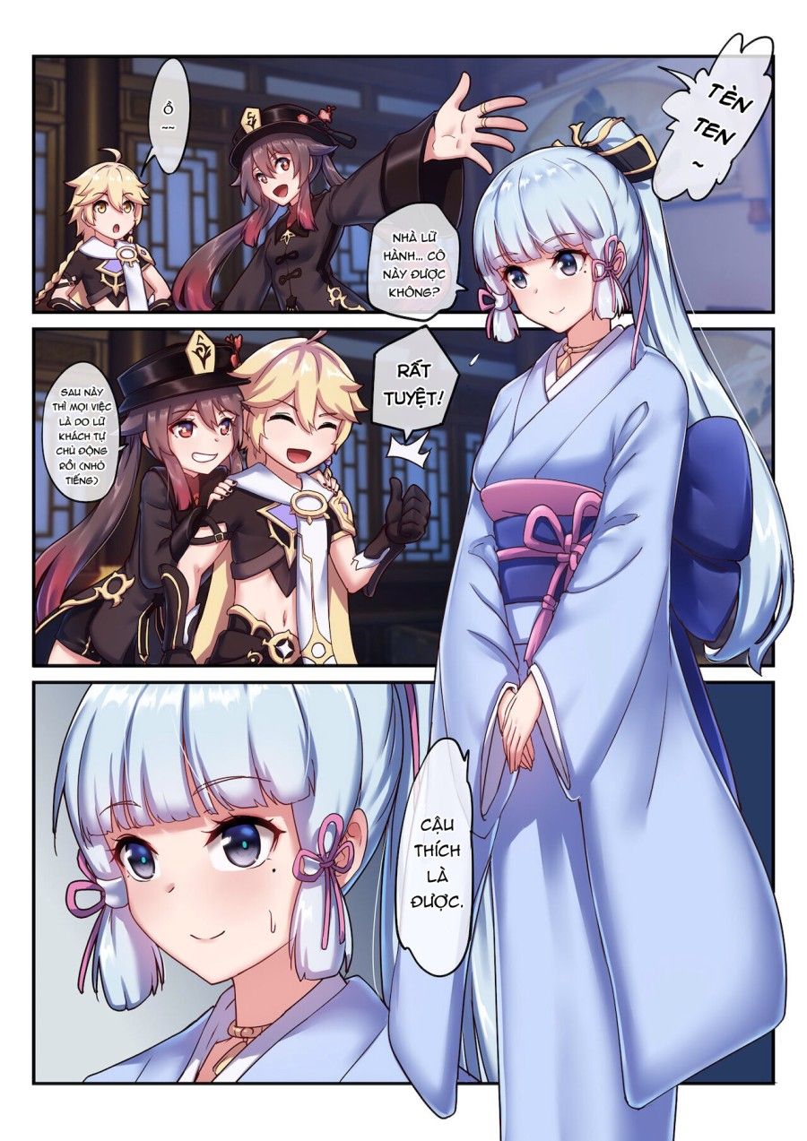 Hutao & Kamisato Ayaka Chương 0 page 4 - Giả Dược