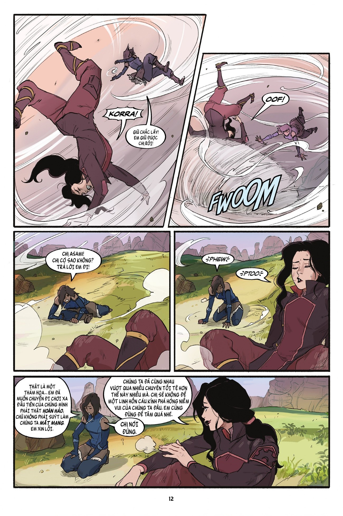 đọc truyện Huyền Thoại Về Korra : Chiến Tranh Địa Bàn (phần 1) Chương 1 ảnh 15 tại Thiên Thai Truyện