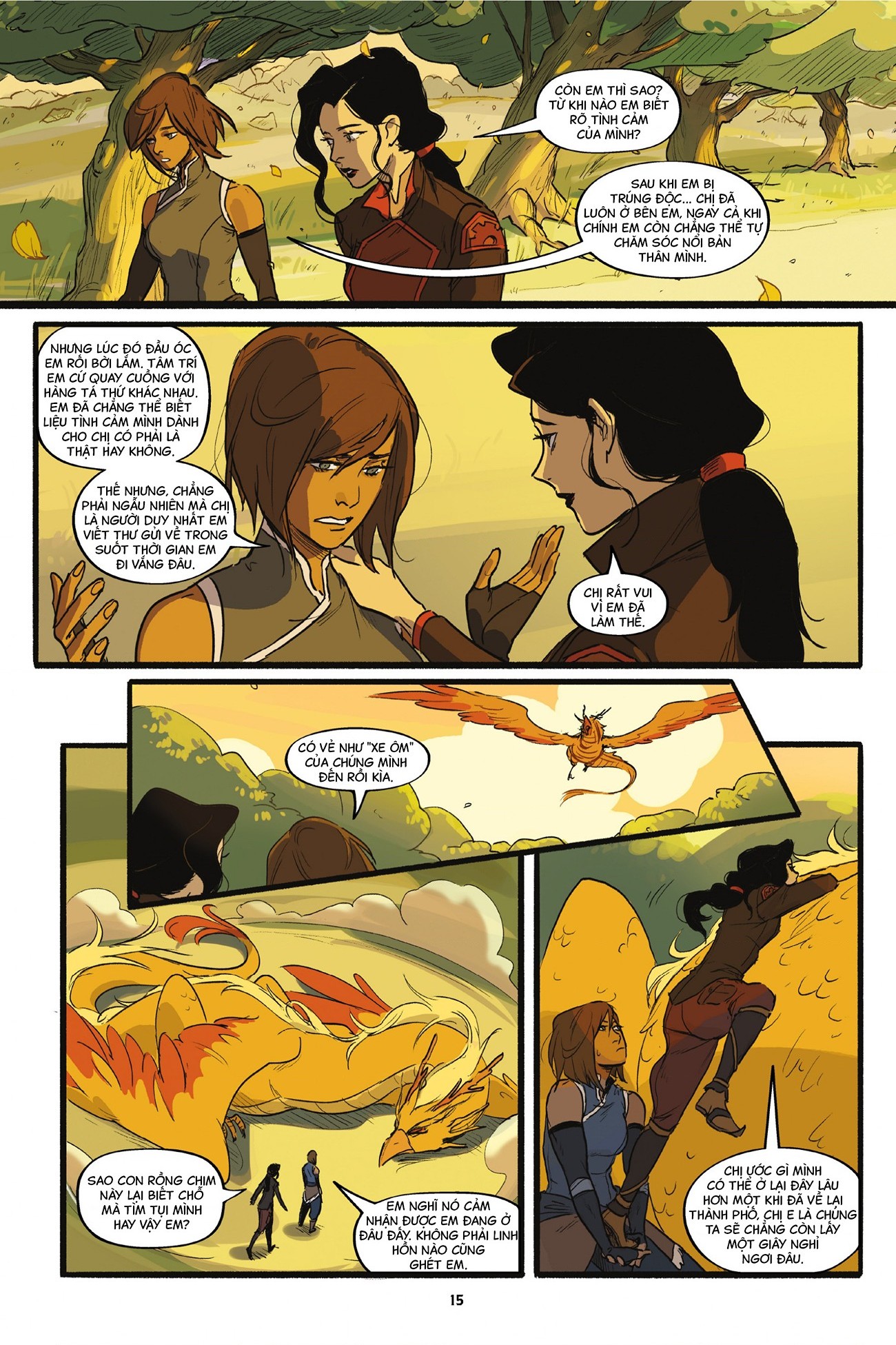 đọc truyện Huyền Thoại Về Korra : Chiến Tranh Địa Bàn (phần 1) Chương 1 ảnh 18 tại Thiên Thai Truyện