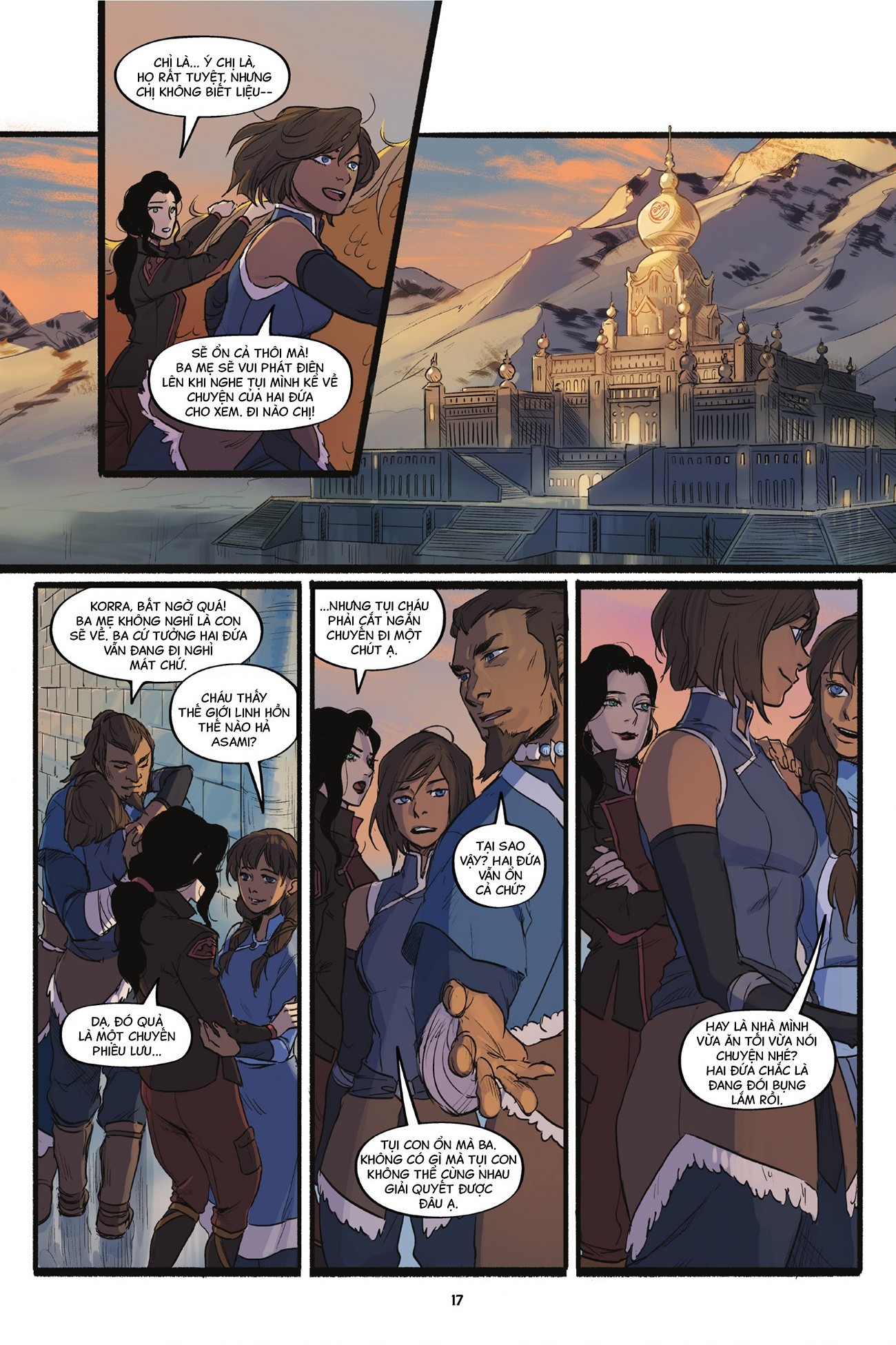 đọc truyện Huyền Thoại Về Korra : Chiến Tranh Địa Bàn (phần 1) Chương 1 ảnh 20 tại Thiên Thai Truyện