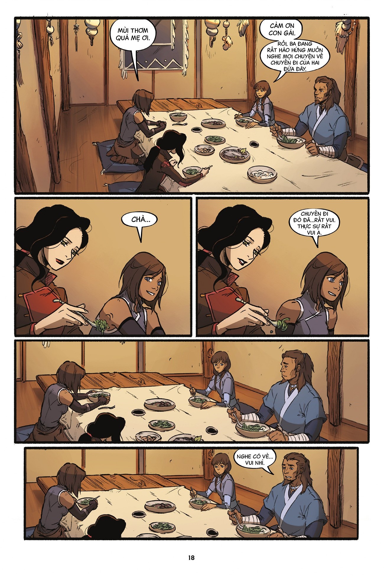 đọc truyện Huyền Thoại Về Korra : Chiến Tranh Địa Bàn (phần 1) Chương 1 ảnh 21 tại Thiên Thai Truyện