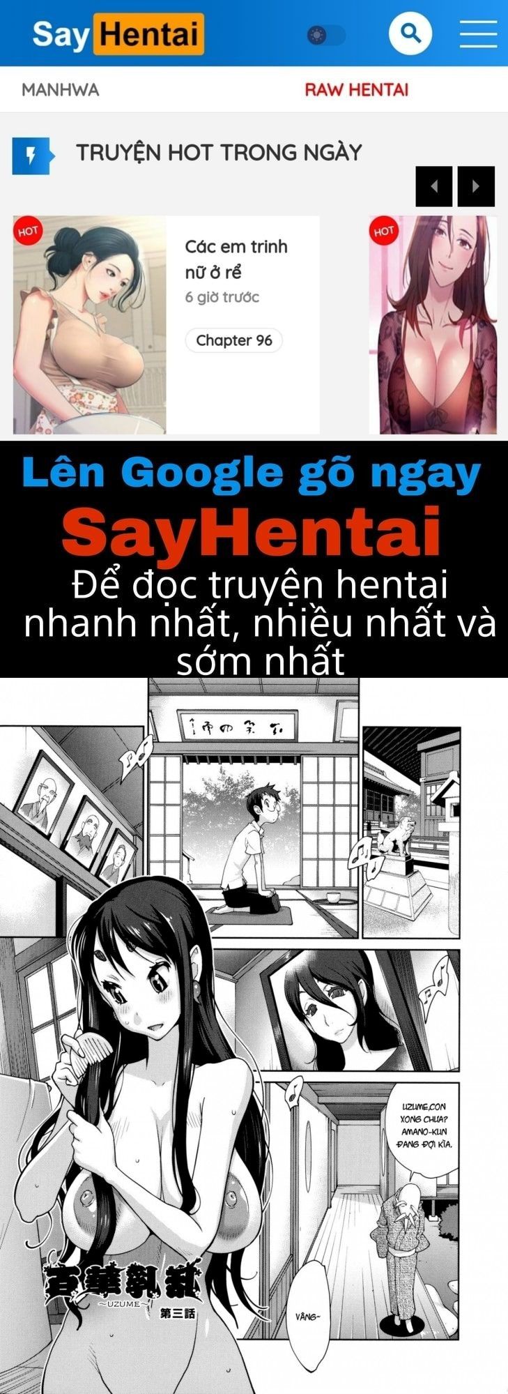 đọc truyện Hyakka Nyuuran ~uzume Chương 3 ảnh 1 tại Thiên Thai Truyện