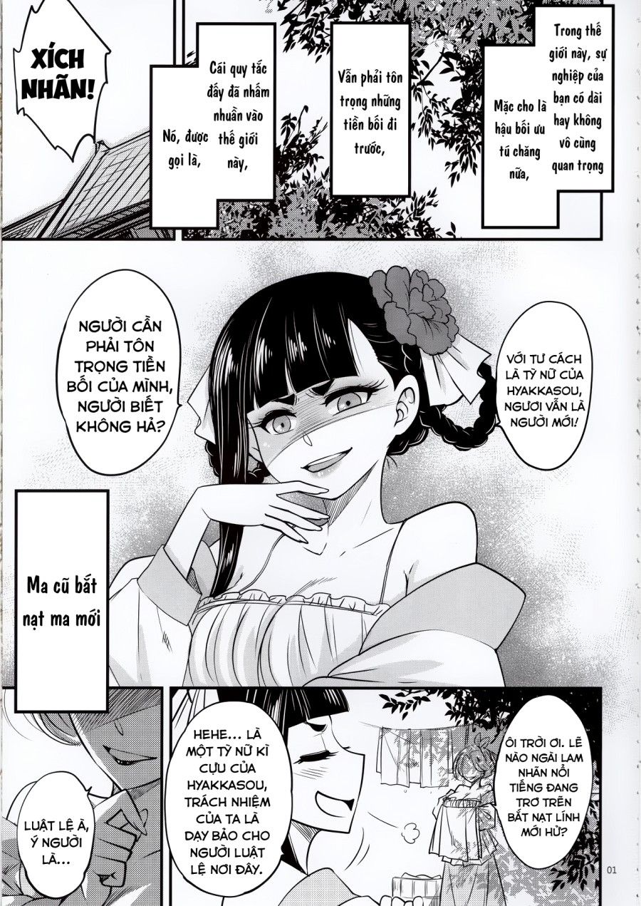 Hyakkasou 5: Rasetsu Yasha Sen Chokou Oneshot page 3 - Giả Dược