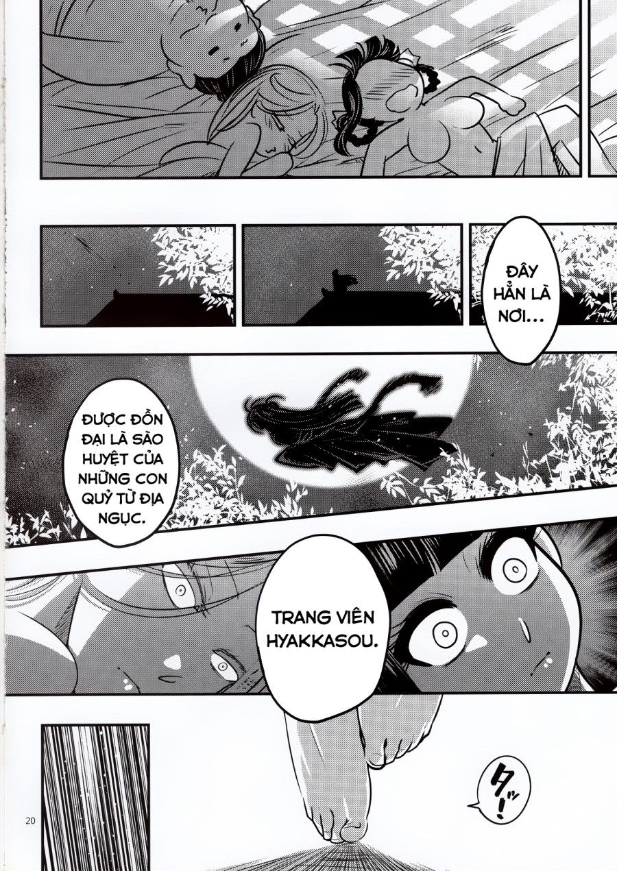 Hyakkasou 5: Rasetsu Yasha Sen Chokou Oneshot page 22 - Giả Dược
