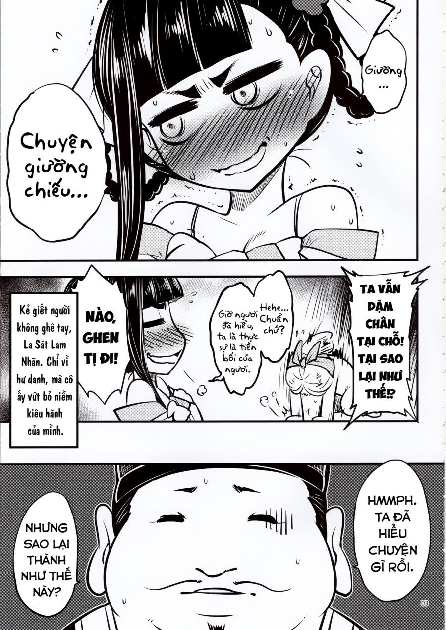 Hyakkasou 5: Rasetsu Yasha Sen Chokou Oneshot page 5 - Giả Dược