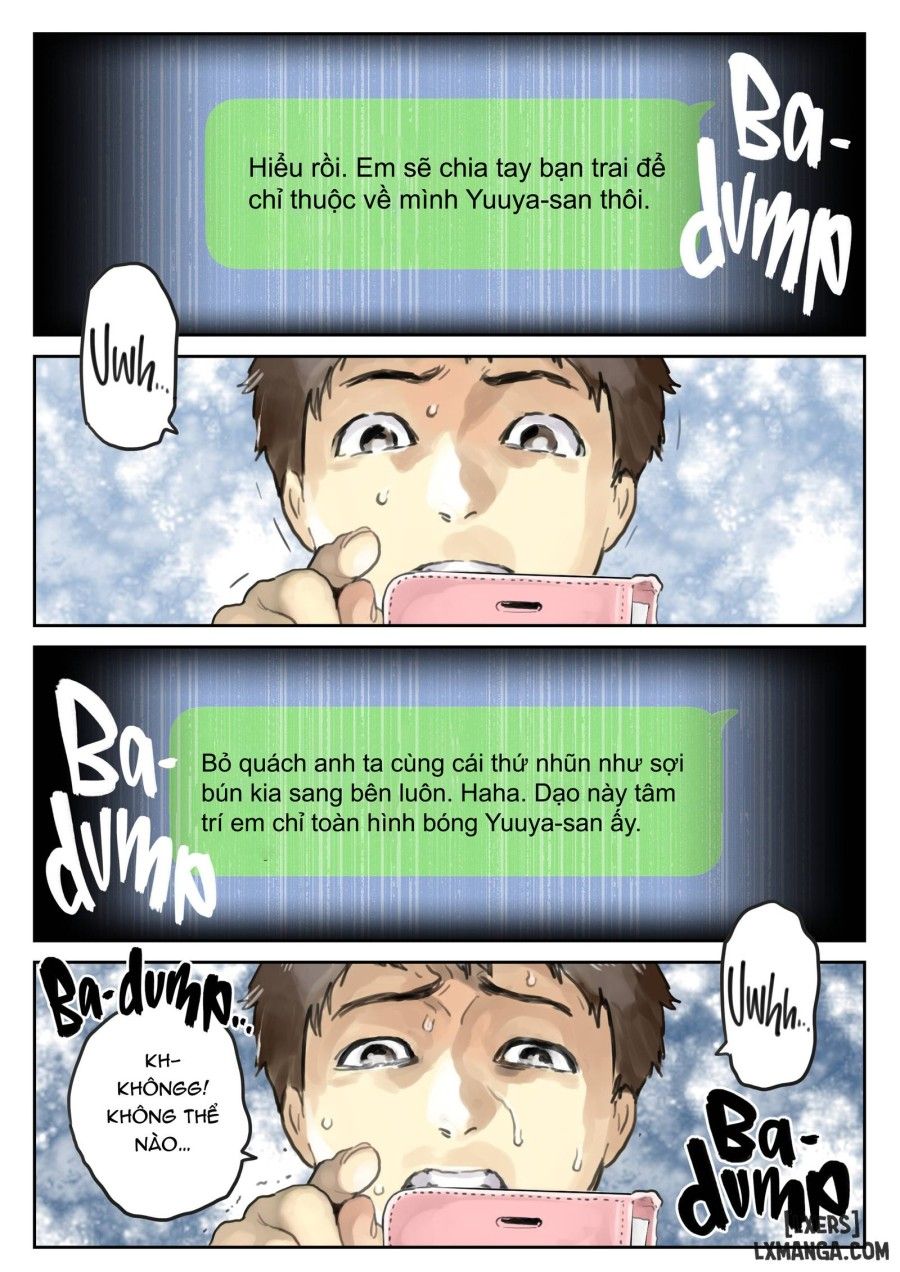 I Only Intended To Peek Through My Girlfriends Phone 2 Oneshot page 12 - Giả Dược