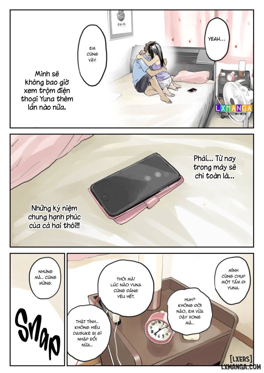 I Only Intended To Peek Through My Girlfriends Phone 2 Oneshot page 18 - Giả Dược