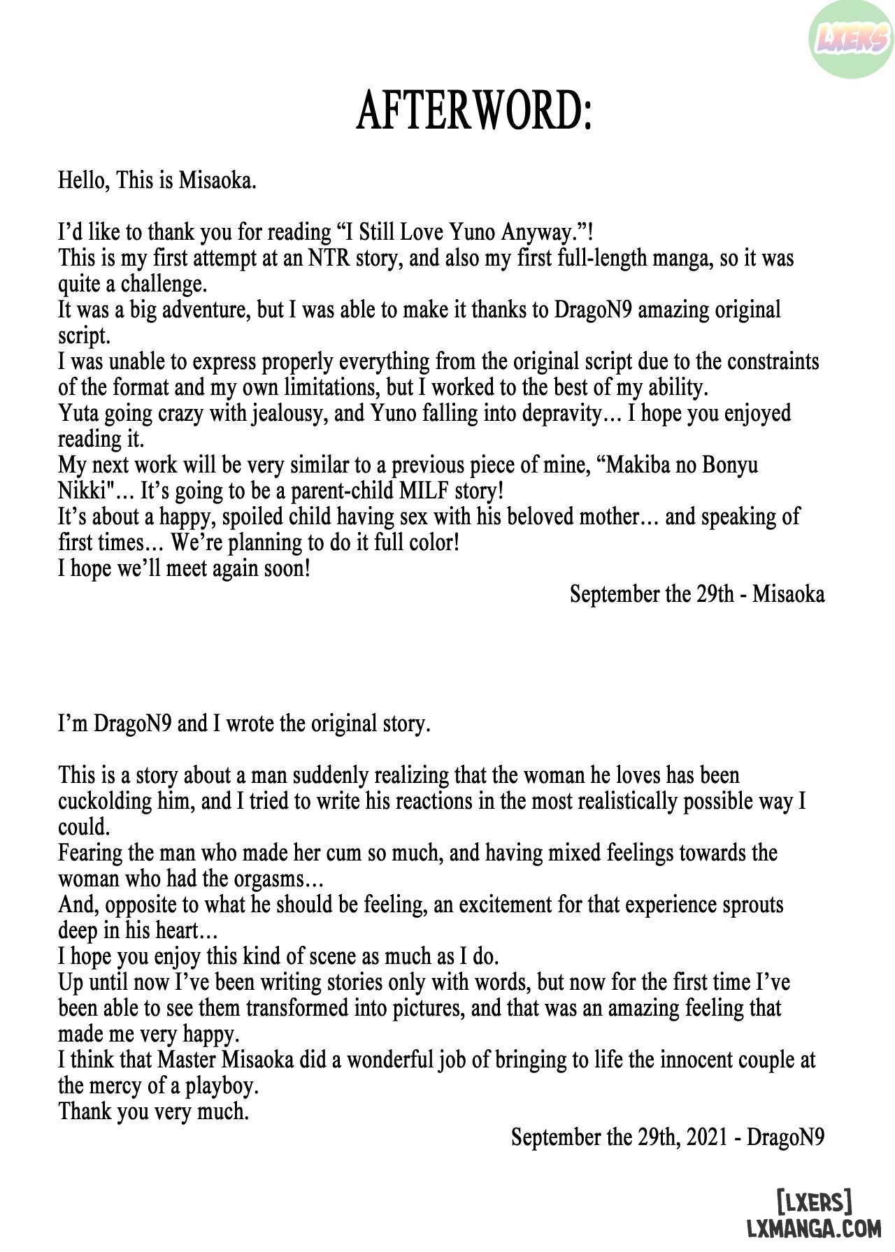 đọc truyện I Still Love Yuno Anyway Oneshot ảnh 100 tại Thiên Thai Truyện